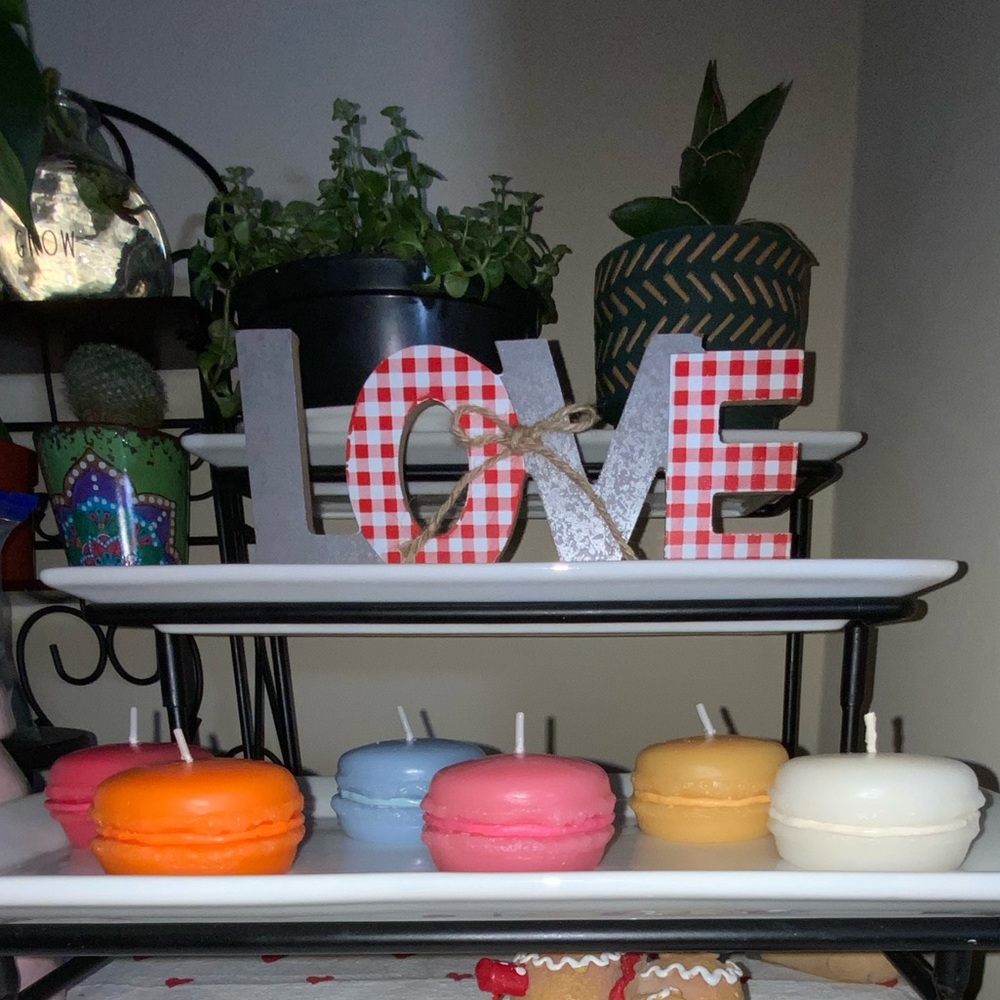 Martha Stewart Set of 6 Macaron Candles - Picture 7 of 13
